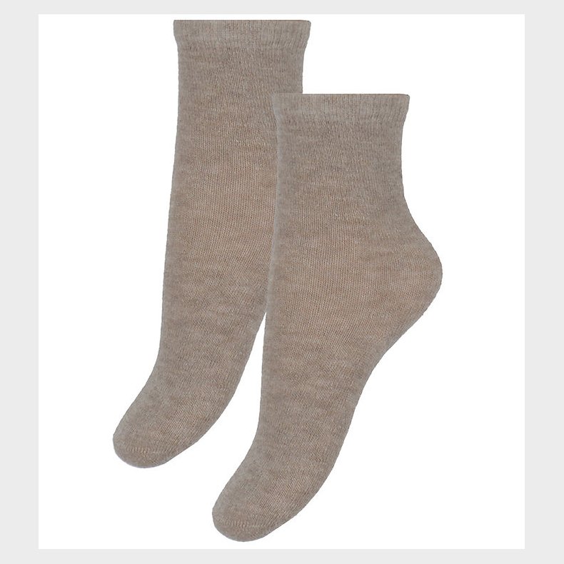 Minymo Str�mper - 2-pak - Silver Mink