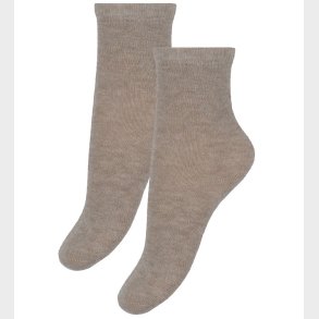 Minymo Str�mper - 2-pak - Silver Mink