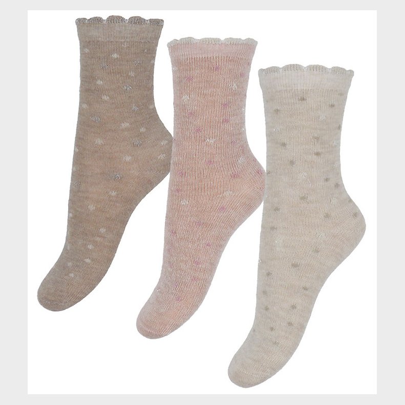 Minymo Str�mper - 3-pak - Burnished Lilac