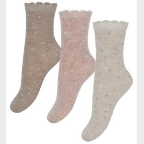 Minymo Str�mper - 3-pak - Burnished Lilac