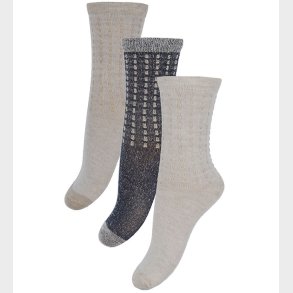 Minymo Str�mper - 3-pak - Dark Navy