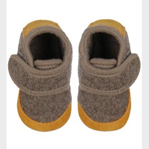 En Fant Hjemmesko - Uld - Walnut