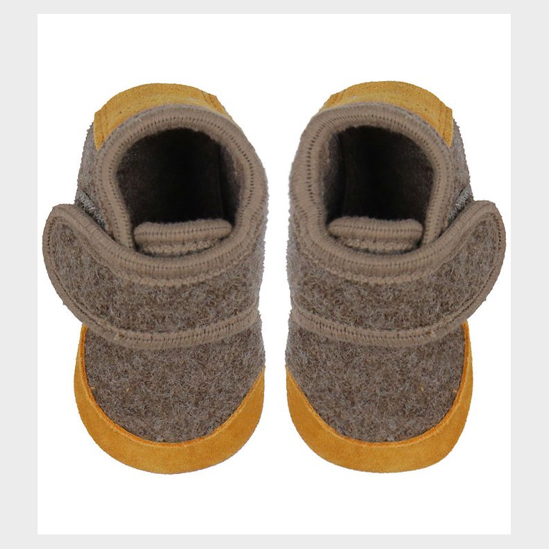 En Fant Hjemmesko - Uld - Walnut