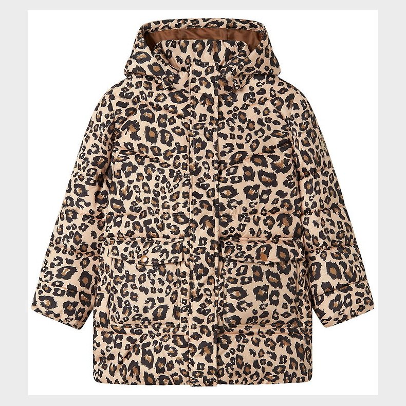 Name It Dynejakke - NkfMimosa - Toasted Coconut