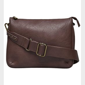 Rosemunde Skuldertaske - Andora - Dark Brown Gold