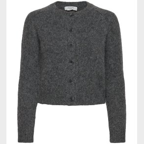 Rosemunde Cardigan - Uld - Medium Grey Melange