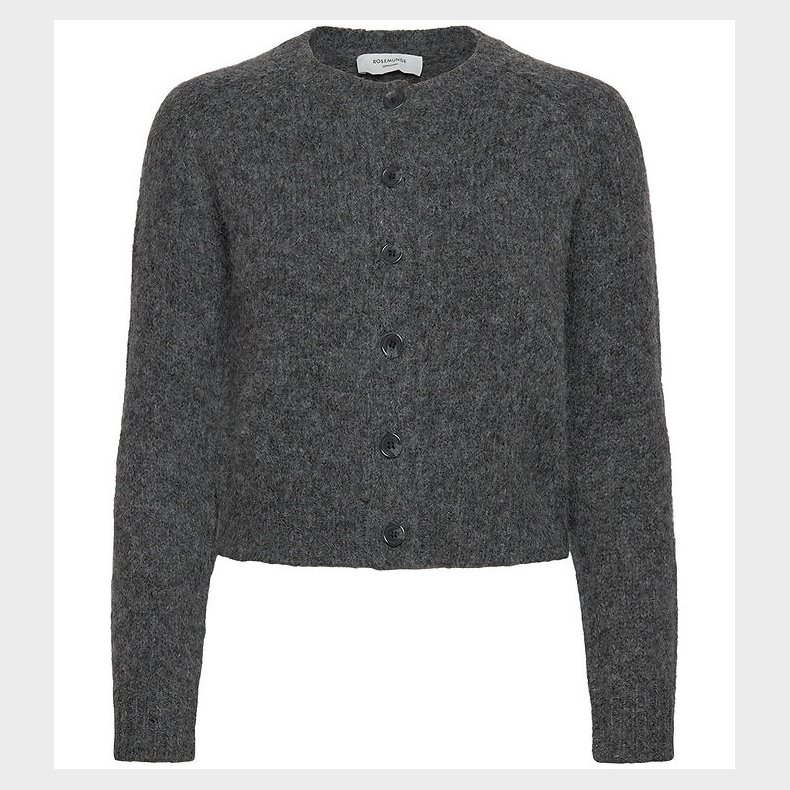 Rosemunde Cardigan - Uld - Medium Grey Melange