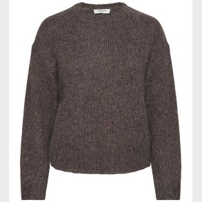 Rosemunde Bluse - Uld - Brown Grey Mel