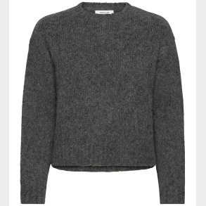 Rosemunde Bluse - Uld - Medium Grey Melange