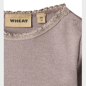 Wheat Bluse - Rib - Reese - Dusty Purple