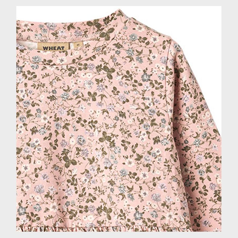 Wheat Kjole - Sessa - Rose Powder Flowers