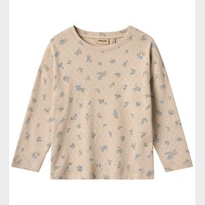 Wheat Bluse - Thilda - Warm Sand Flowers