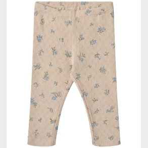 Wheat Leggings - Jules - Warm Sand Flowers