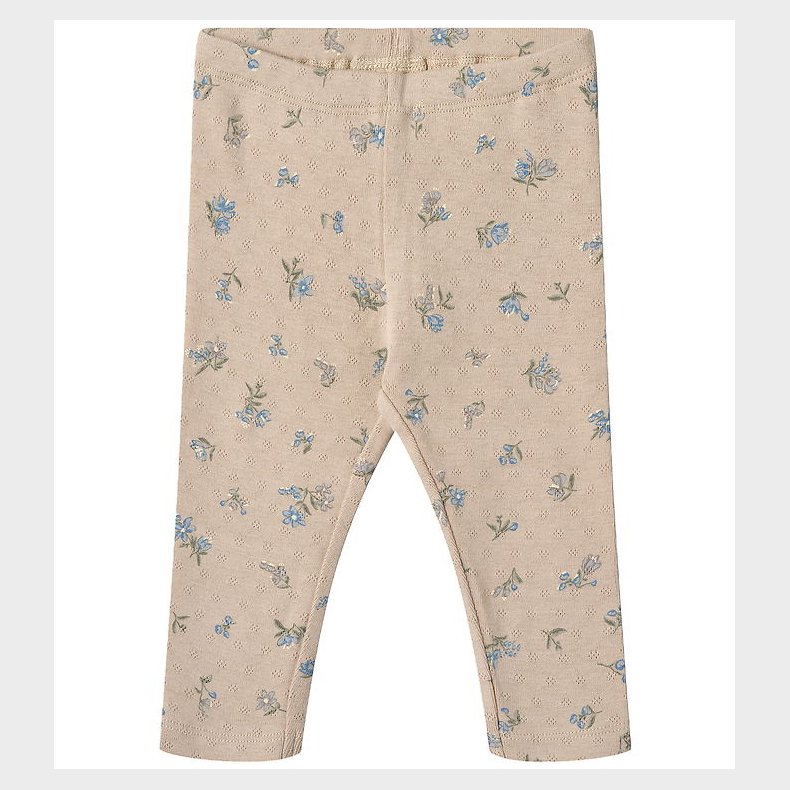 Wheat Leggings - Jules - Warm Sand Flowers
