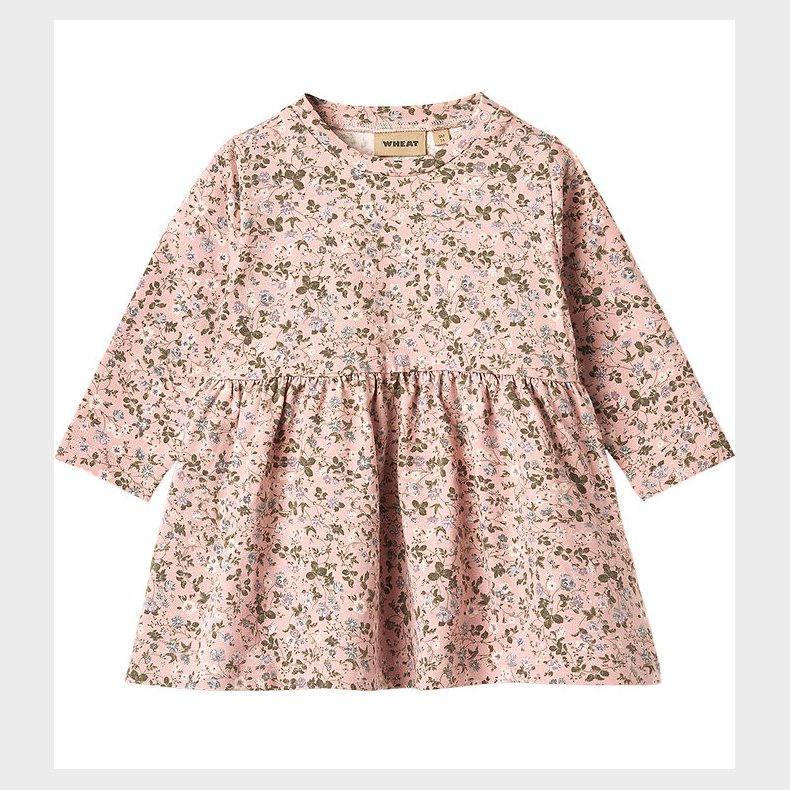 Wheat Kjole - Sessa - Rose Powder Flowers