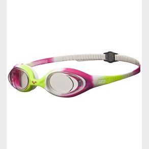 Arena Svmmebriller - Spider JR - Lime/Fuchsia/White/Clear