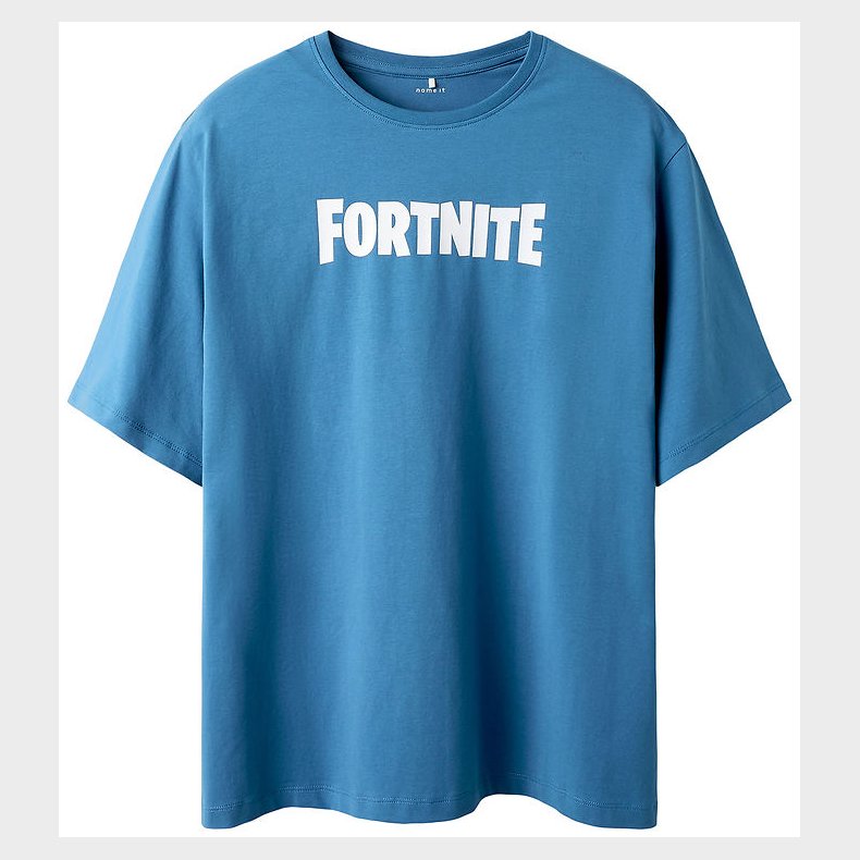 Name It T-shirt - NkmJunior - Fortnite - Vallarta Blue