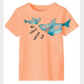 Name It T-shirt - NmmPjarrie - Peach Nectar