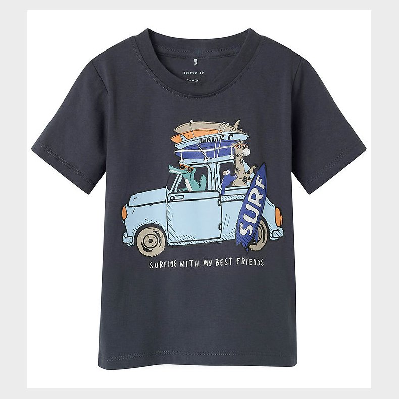 Name It T-shirt - NmmPfreddis - India Ink