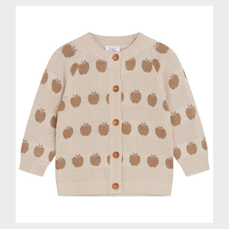 Hust and Claire Cardigan - Strik - Bambus - Cuno - Warm Sand