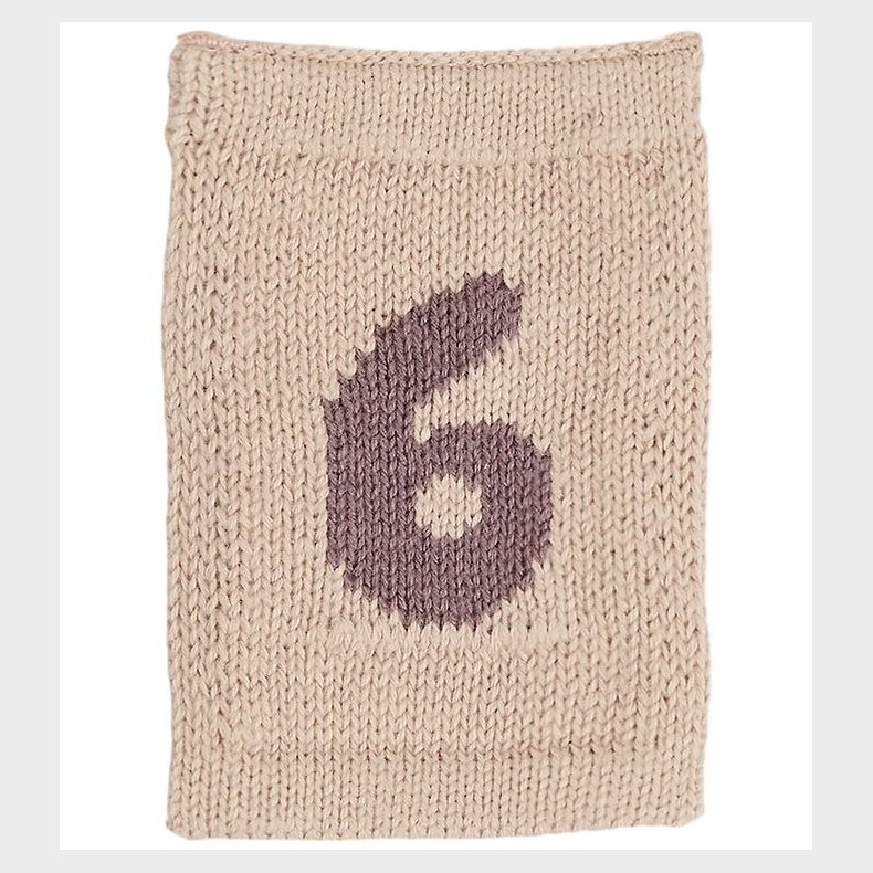 Smallstuff Strikket Flag - 6 - Rosa Tal