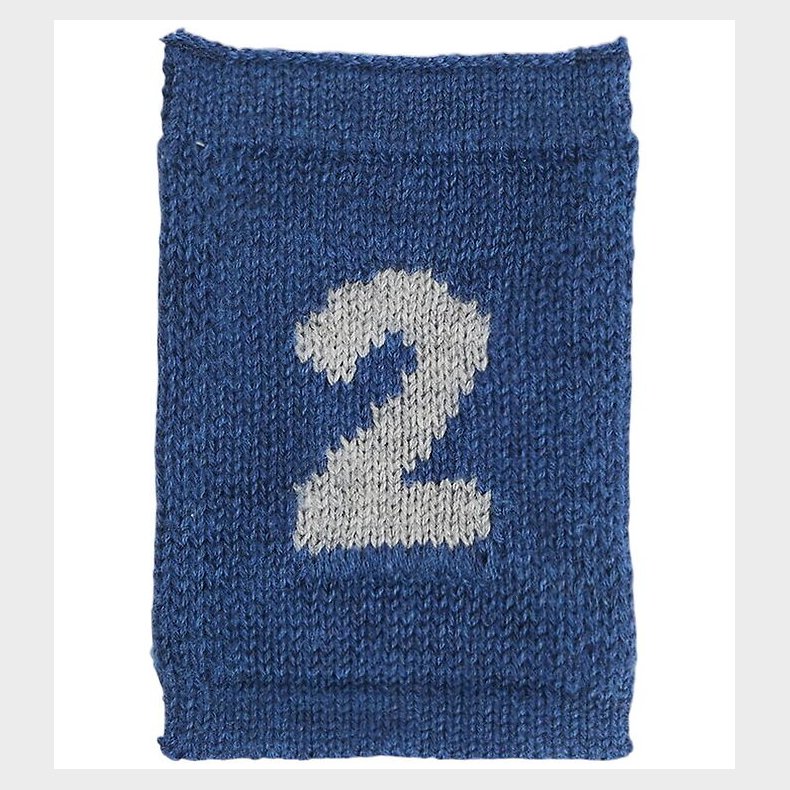 Smallstuff Strikket Flag - 2 - Bl Tal