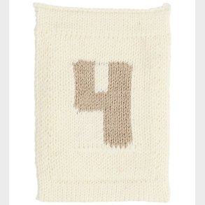 Smallstuff Strikket Flag - 4 - Natur Tal