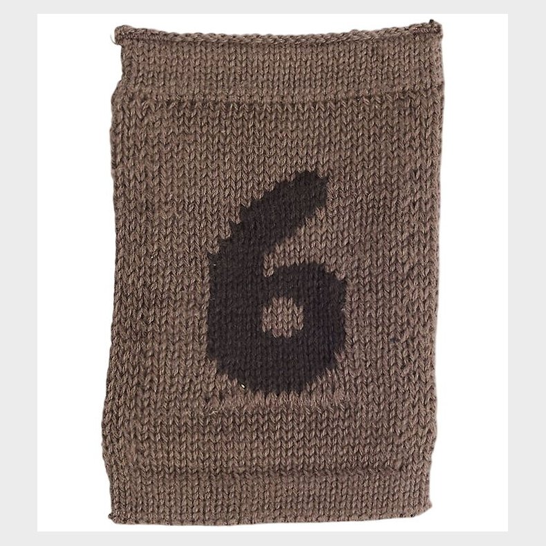 Smallstuff Strikket Flag - 6 - Natur Tal