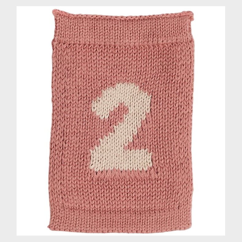 Smallstuff Strikket Flag - 2 - Rosa Tal