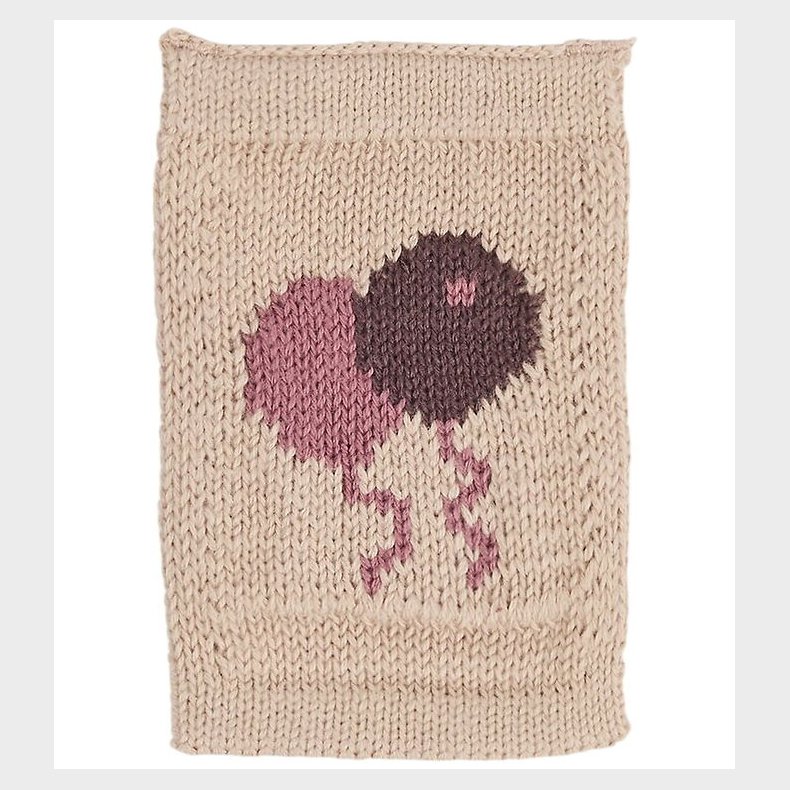 Smallstuff Strikket Flag - Fdselsdagsballoner - Rosa Motiv