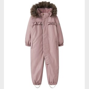 Name it Flyverdragt - NmfSnow10 - Glitter - Woodrose