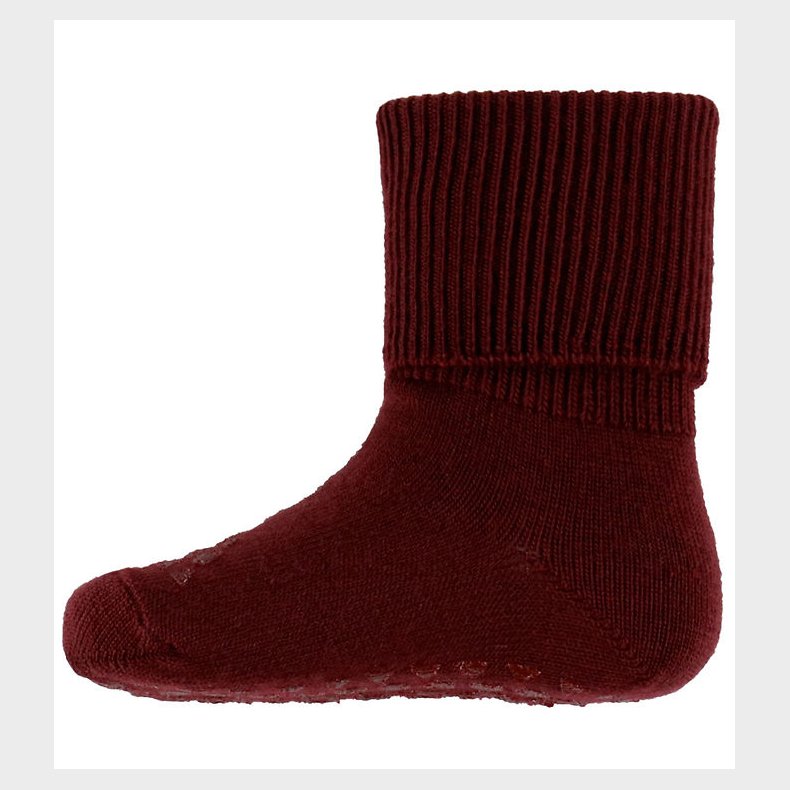 GoBabyGo Strmper - Non-Slip Socks - merino Wool - Wine Red