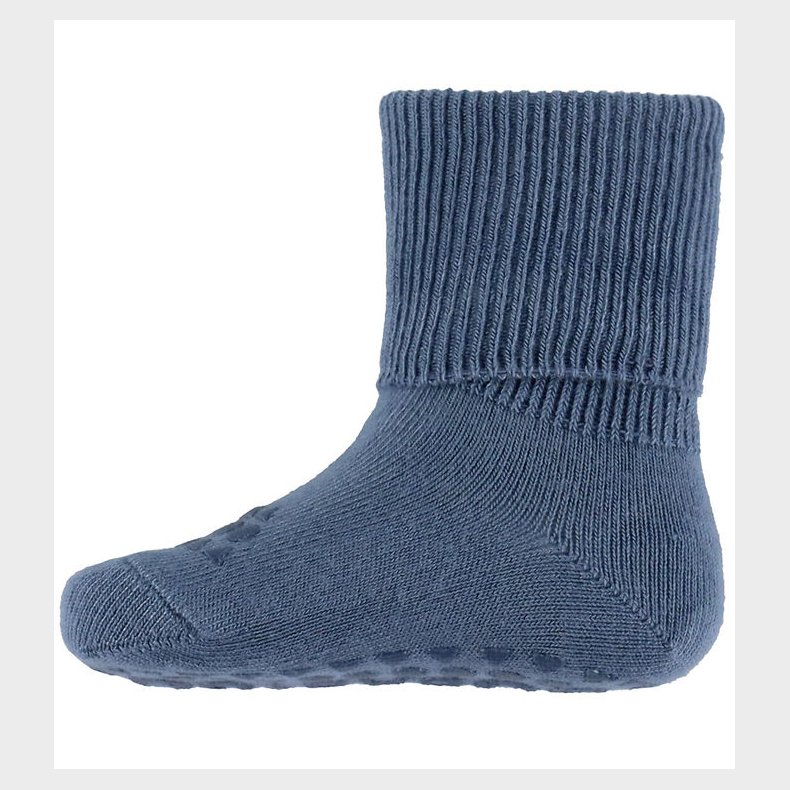 GoBabyGo Strmper - Noos - Bambus - Non-Slip Socks - Stone Blue