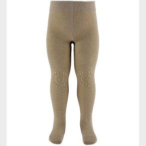 GoBabyGo Skridsikre Strmpebukser - Bambus - Champagne Beige m.