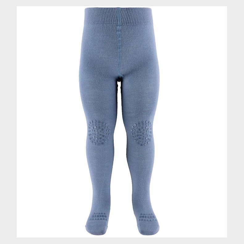 GoBabyGo Skirdsikre Strmpebukser - Noos - Uld - Stone Blue