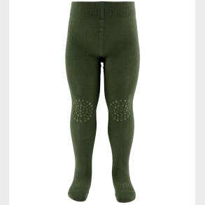 GoBabyGo Skridsikre Strmpebukser - Noos - Uld - Olivine