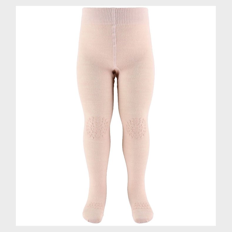 GoBabyGo Skridsikre Strmpebukser - Noos - Uld - Rose Dust