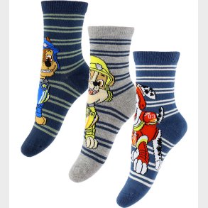 Name It Strmper - 3-pak - NmmSommer - Paw Patrol - Insignia Blu