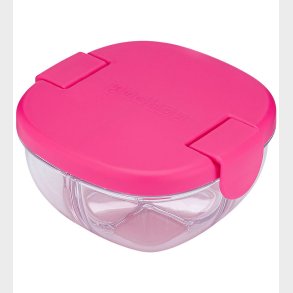 Yumbox Snack Bowl - 3 Rum - Raspberry Pink