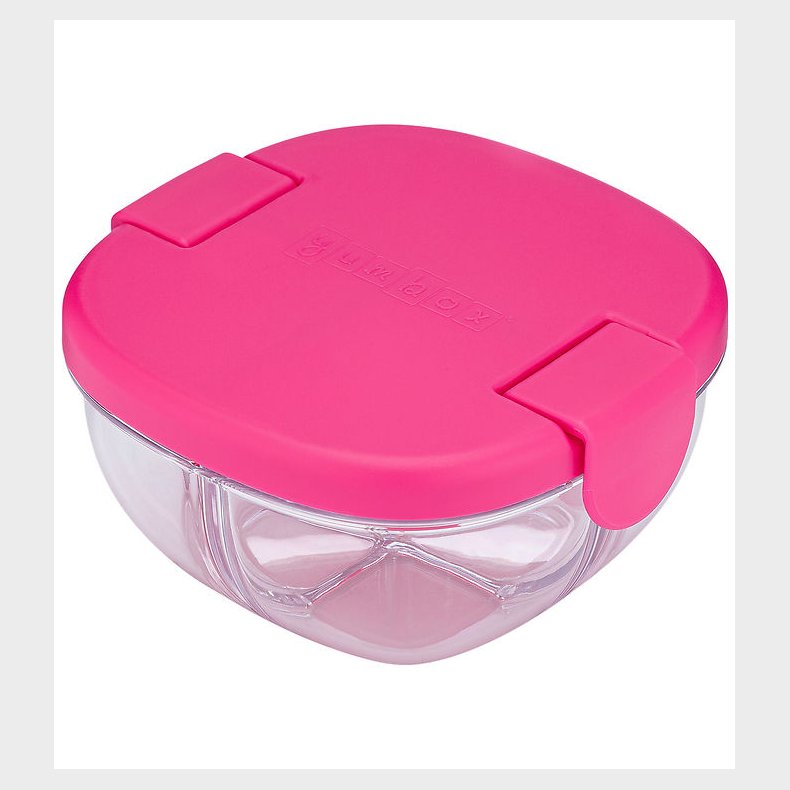 Yumbox Snack Bowl - 3 Rum - Raspberry Pink