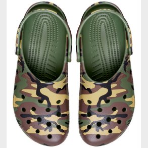 Crocs Sandaler - Classic Camouflage Clog - Army Green/Multi