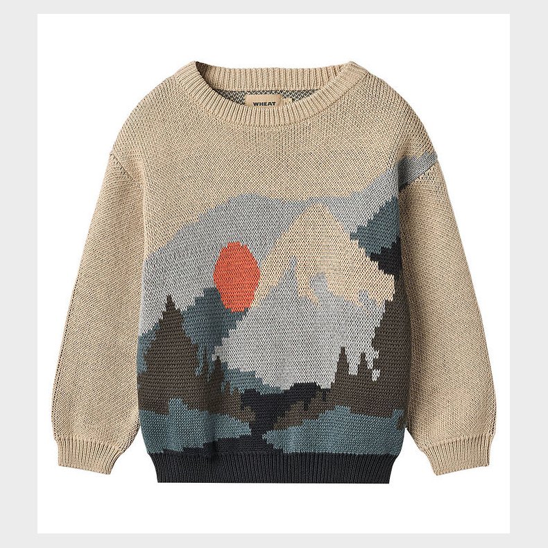 Wheat Bluse - Strik - William - Warm Sand