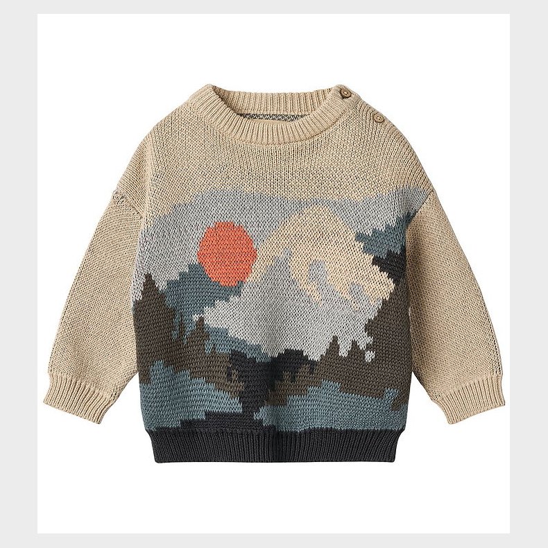 Wheat Bluse - Strik - William - Warm Sand