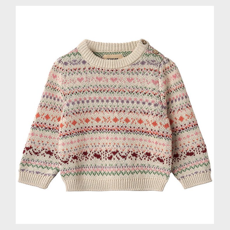 Wheat Bluse - Strik - Olga - Multi