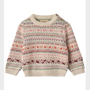 Wheat Bluse - Strik - Olga - Multi