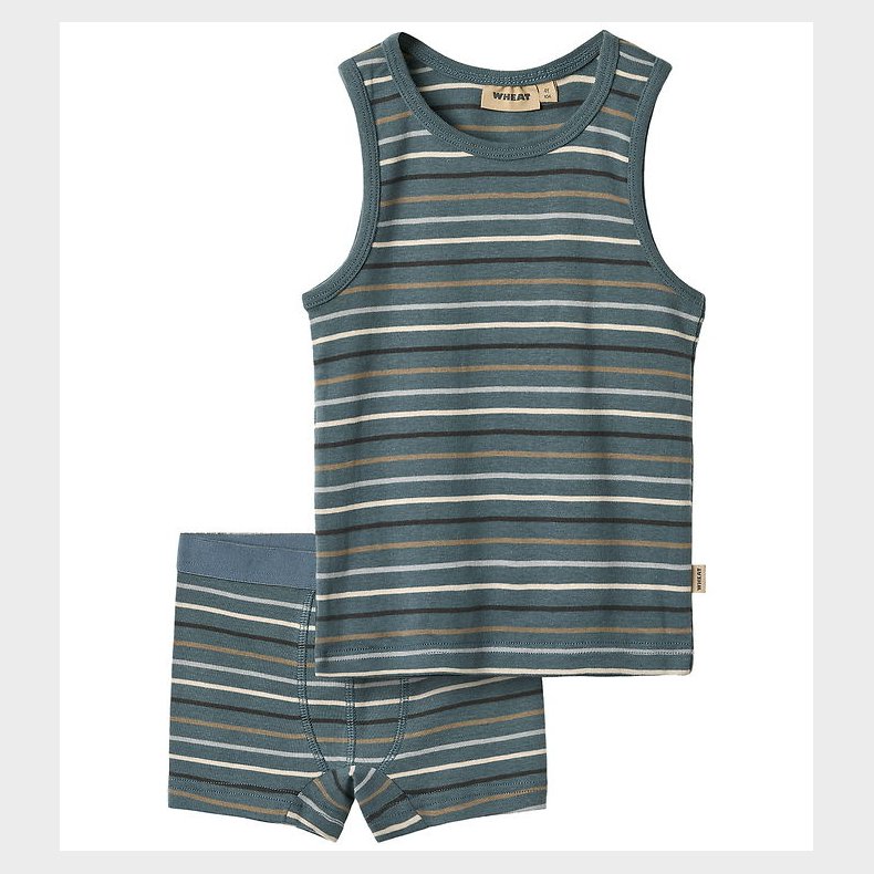 Wheat Undertj - Undertrje/Boxershorts - Lui - Blue Multi Strip