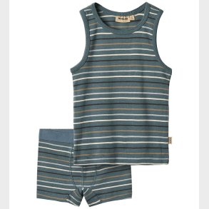 Wheat Undertj - Undertrje/Boxershorts - Lui - Blue Multi Strip