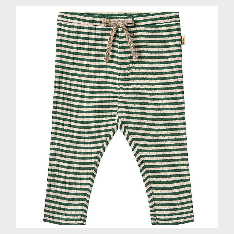 Wheat Bukser - Rib - Manfred - Green Stripe