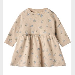 Wheat Kjole - Emmy - Warm Sand Flowers