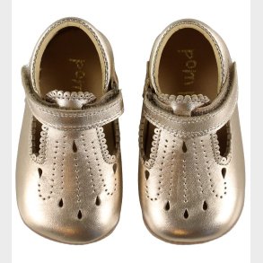 Pom Pom Begyndersko - Ballerina T-bar - Dusry Gold